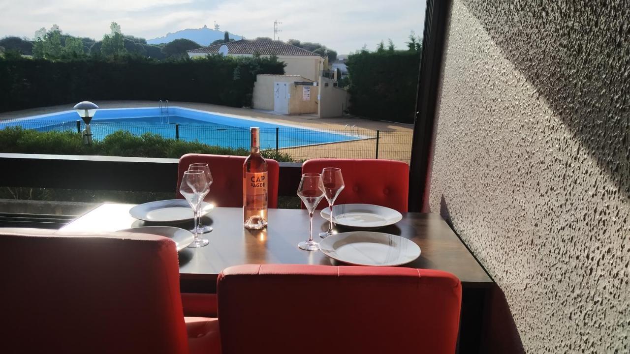 Apartamento Le Vénusia du CAP - Clim, stationnement, ménage et linge fournis Agde Exterior foto