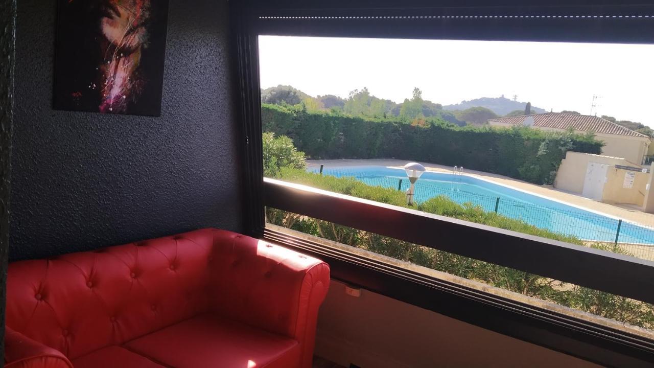 Apartamento Le Vénusia du CAP - Clim, stationnement, ménage et linge fournis Agde Exterior foto