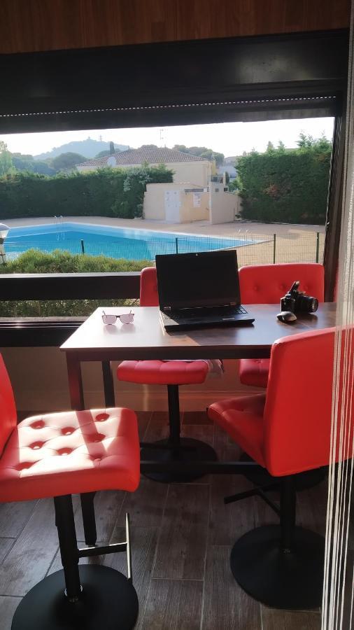 Apartamento Le Vénusia du CAP - Clim, stationnement, ménage et linge fournis Agde Exterior foto